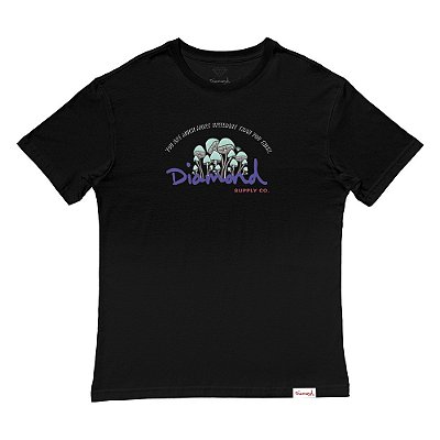 Camiseta Diamond Mushrooms SM23 Masculina Preto
