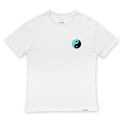 Camiseta Diamond Yin Yang SM23 Masculina Branco