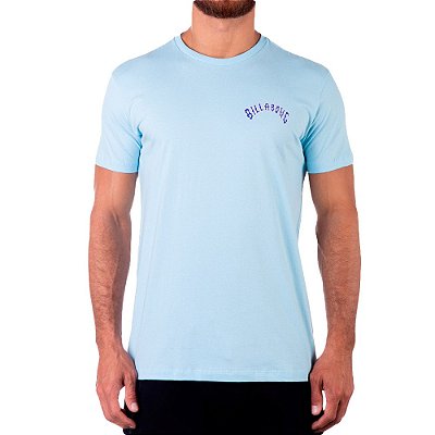 Camiseta Billabong Arch SM23 Masculina Azul Claro