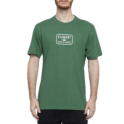 Camiseta Element Fun Box SM23 Masculina Verde