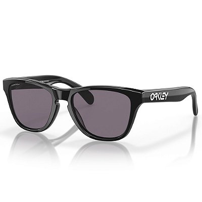 Óculos de Sol Oakley Frogskins XXS Polished Black Prizm Grey