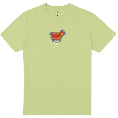 Camiseta Lost Sheep Colors SM23 Masculina Verde Pistache