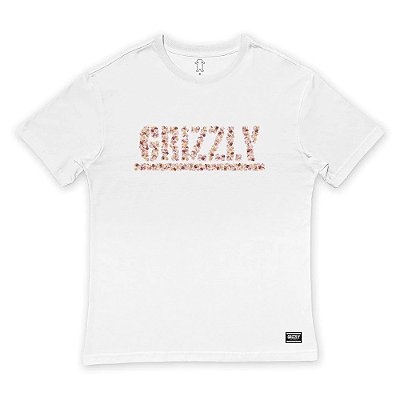 Camiseta Grizzly Every Rose SM23 Masculina Branco