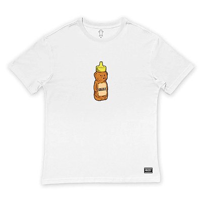 Camiseta Grizzly Maple Syrup SM23 Masculina Branco