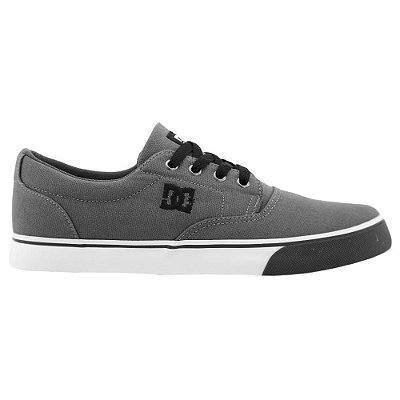 Tênis DC Shoes New Flash 2 TX Masculino Grey/Grey/White