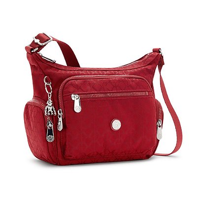 Bolsa Kipling Gabbie S Signature Red