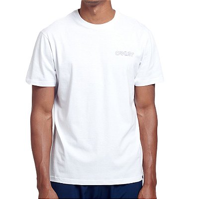 Camiseta Oakley FP Metaverse Graphic SM23 Masculina White