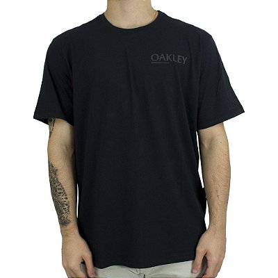 Camiseta Oakley Graphic Logo SM23 Masculina Blackout