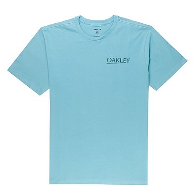 Camiseta Oakley Graphic Logo SM23 Masculina Simple Blue