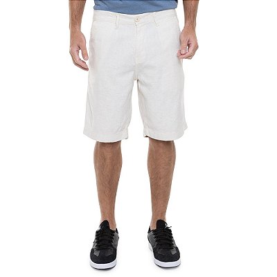 Bermuda Quiksilver Flame Chino SM23 Masculina Areia