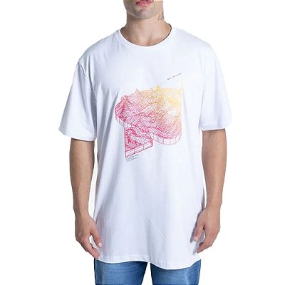 Camiseta MCD Regular Digital Computer Masculina SM23 Branco