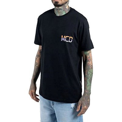 Camiseta MCD Regular Cyborg Masculina SM23 Preto