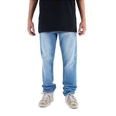 Calça Lost Denim Slim Basics SM23 Masculina Indigo