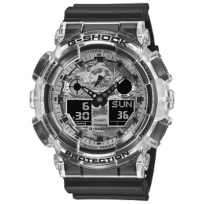 Relógio G-Shock GA-100SKC-1ADR Preto