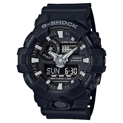 Relógio G-Shock GA-700-1B Preto Casio