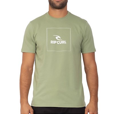 Camiseta Rip Curl Corp Icon SM23 Masculina Jade