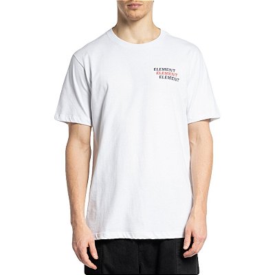 Camiseta Element Curbs WT23 Masculina Branco