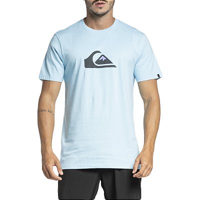 Camiseta Quiksilver Comp Logo Color WT23 Masculina Azul