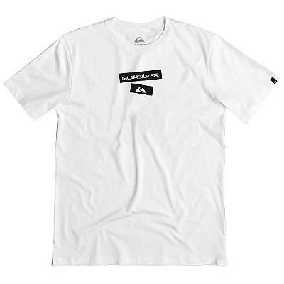 Camiseta Quiksilver Box WT23 Masculina Branco