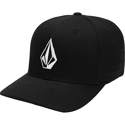 Boné Volcom Aba Curva Full Stone Xfit Preto