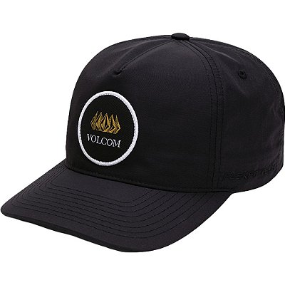 Boné Volcom Aba Curva Pentastone Preto