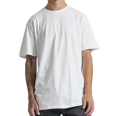 Camiseta Volcom New Style WT23 Masculina Branco