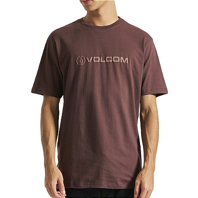 Camiseta Volcom New Style WT23 Masculina Vinho