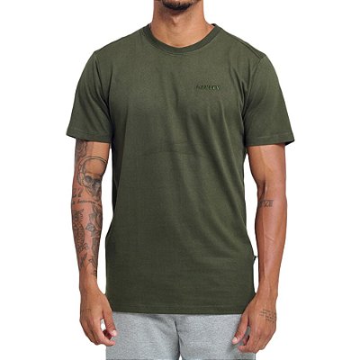 Camiseta Oakley Bark WT23 Masculina Herb