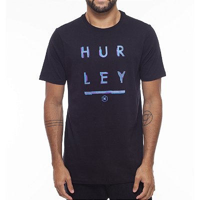 Camiseta Hurley Acid WT23 Masculina Preto