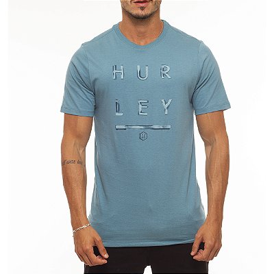 Camiseta Hurley Acid WT23 Masculina Azul