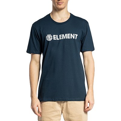 Camiseta Element Blazin Color WT23 Masculina Azul Marinho