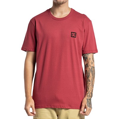 Camiseta DC Shoes Mininal Square Stripe WT23 Masculina Telha