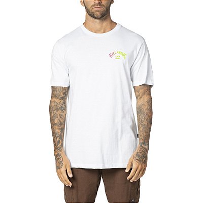Camiseta Billabong Arch WT23 Masculina Branco