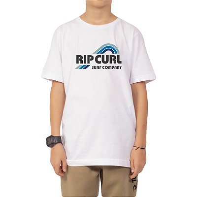 Camiseta Rip Curl Revival LWA WT23 Masculina Branco
