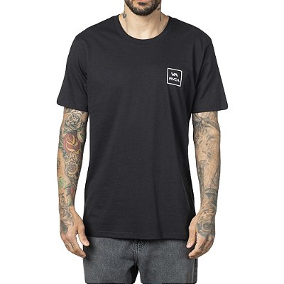 Camiseta RVCA Va All The Way WT23 Masculina Preto