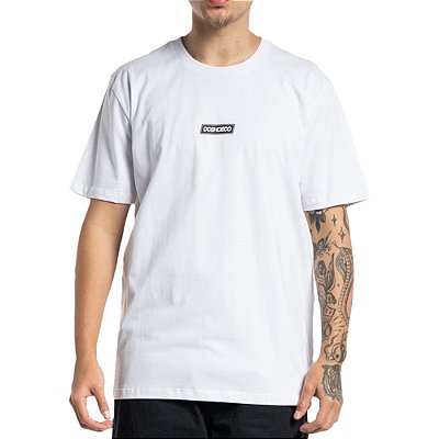 Camiseta DC Shoes Mini DCShoeco WT23 Masculina Branco