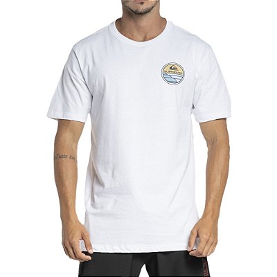 Camiseta Quiksilver Scenic Journey WT23 Masculina Branco