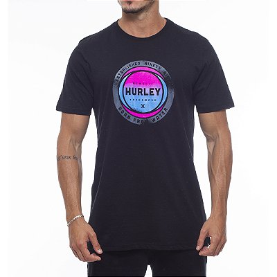 Camiseta Hurley Global WT23 Masculina Preto
