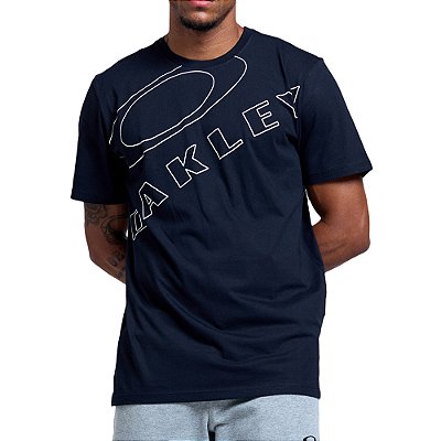 Camiseta Oakley Super Casual Graphic Logo WT23 Blackout