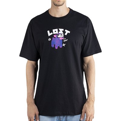 Camiseta Lost Toy Sheep WT23 Masculina Preto
