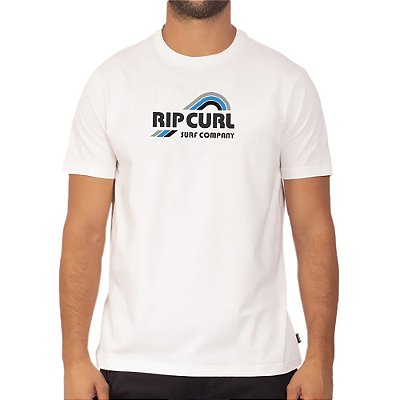 Camiseta Rip Curl Revival LWA Oversize Masculina WT23 Branco