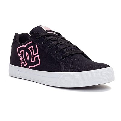 Tênis DC Shoes DC Chelsea TX W Feminino W23 Black/White/Pink