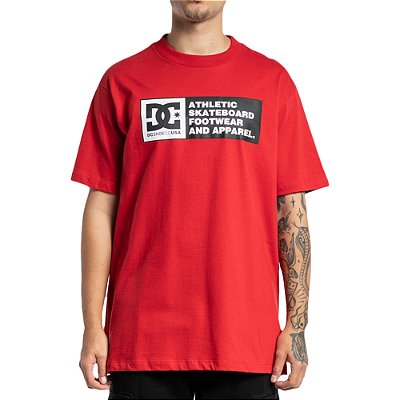 Camiseta DC Shoes DC Density Zone WT23 Masculina Vermelho