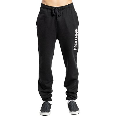 Calça Element Moletom Cornell Track WT23 Masculina Preto