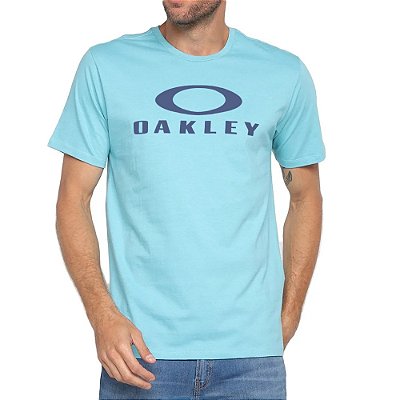 Camiseta Oakley O-Bark SS WT23 Masculina Simple Blue