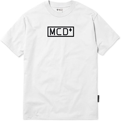 Camiseta MCD Regular MCD Retangular WT23 Masculina Branco
