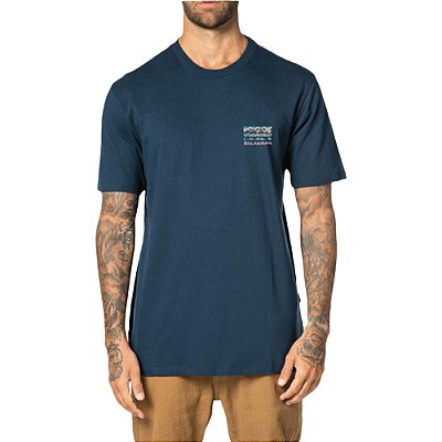 Camiseta Billabong Segment WT23 Masculina Azul Marinho