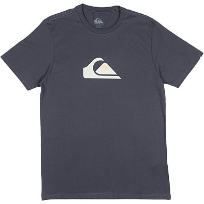 Camiseta Quiksilver Comp Logo Plus Size WT23 Azul Marinho