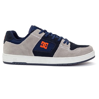 Tênis DC Shoes Manteca 4 Masculino Navy/Grey/Orange