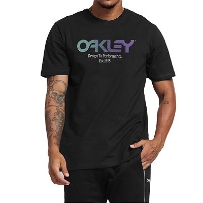 Camiseta Oakley Mark II Mesh Out WT23 Masculina Blackout